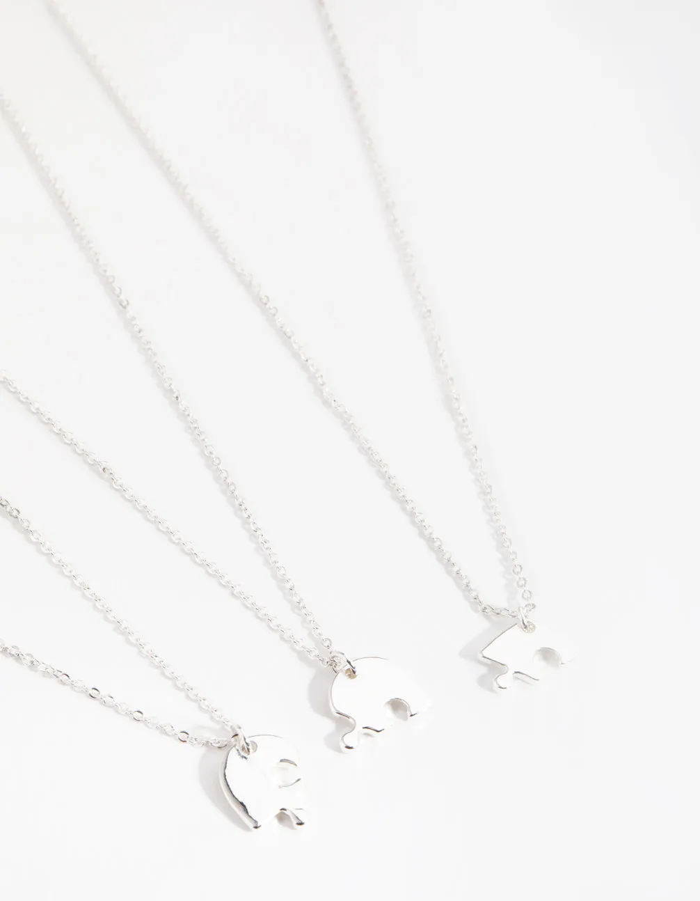 Silver Puzzle Necklace Pack