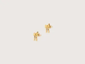 Small Ruby Stud Earrings (242 / W / GOLD)