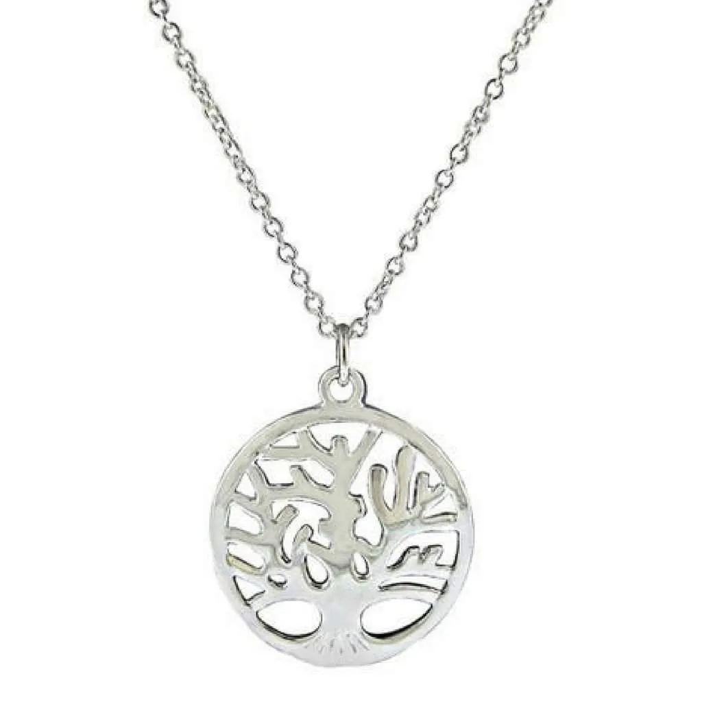 Sterling Silver Tree Of Life Necklace