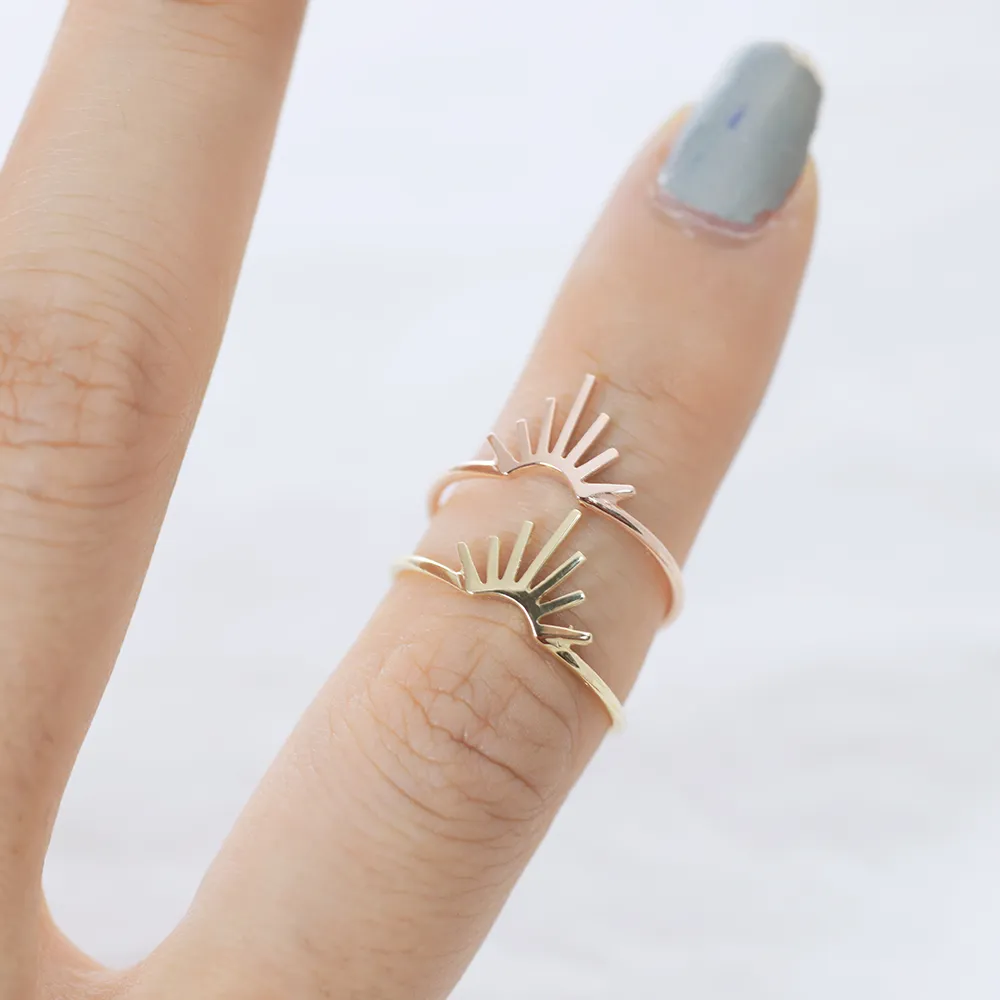 Sunshine rays Ring