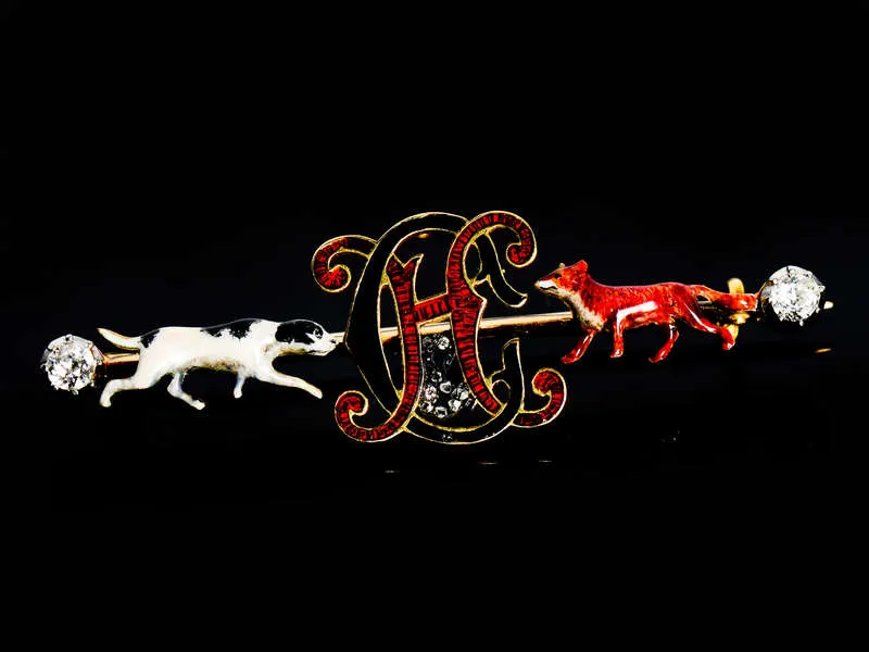 The Thrill of the Chase - Fox & Hound Brooch