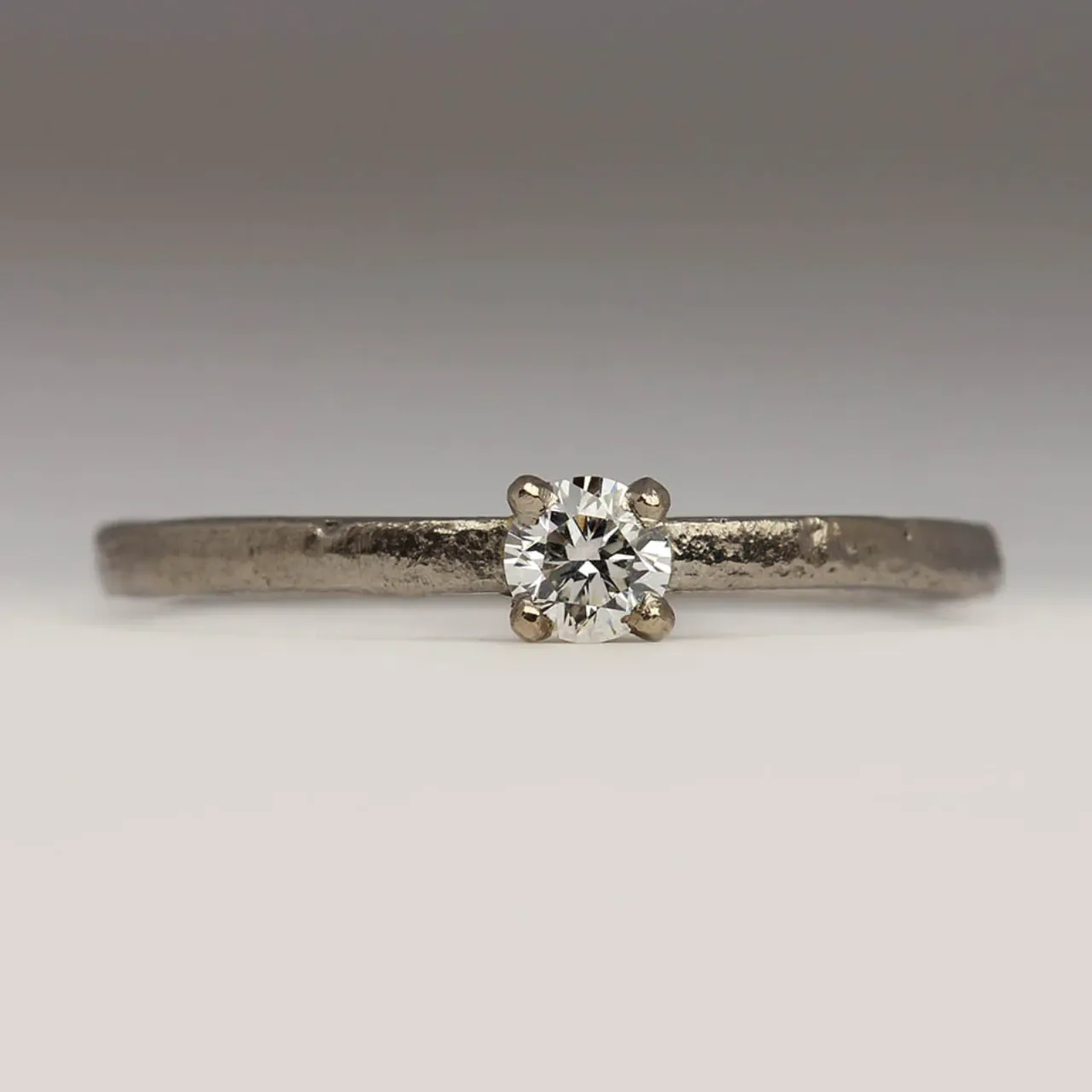 White Gold Engagement Ring