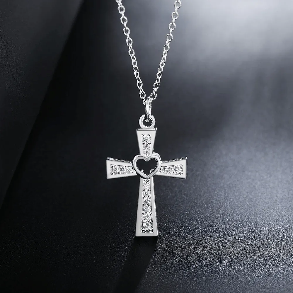 Women's Christian Necklace <br> Heart